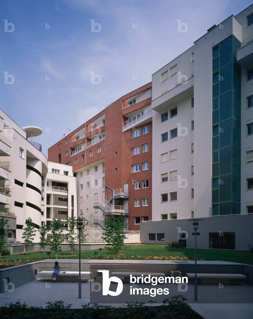 Social housing in Paris 75012, ZAC Corbineau. Realisation 1995, architects Maurios Georges and Nordemann Francis. Photography 1995.