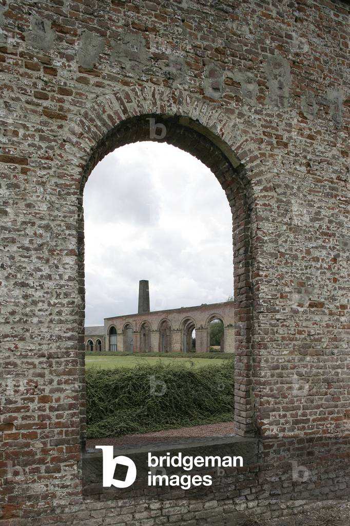 The Grand Hornu, now the Museum of Contemporary Arts, near Mons in Belgium. Architect Pierre Hebbelinck, 2002.