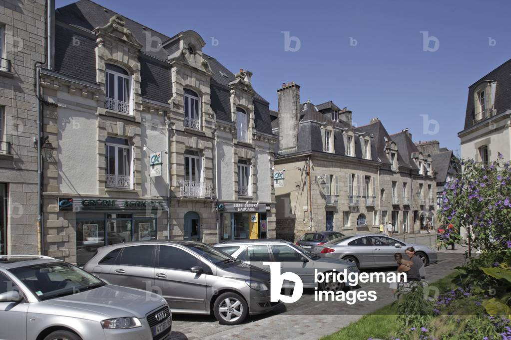 The city of Quimper in Brittany.