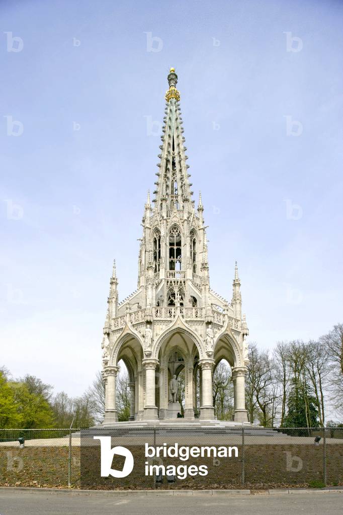 The Church of Our Lady of Laeken in Belgium. Built in the 19th century and dedicated to Louise Marie, the first queen of the Belgians, the church houses the royal crypt. Photography 30/04/06.