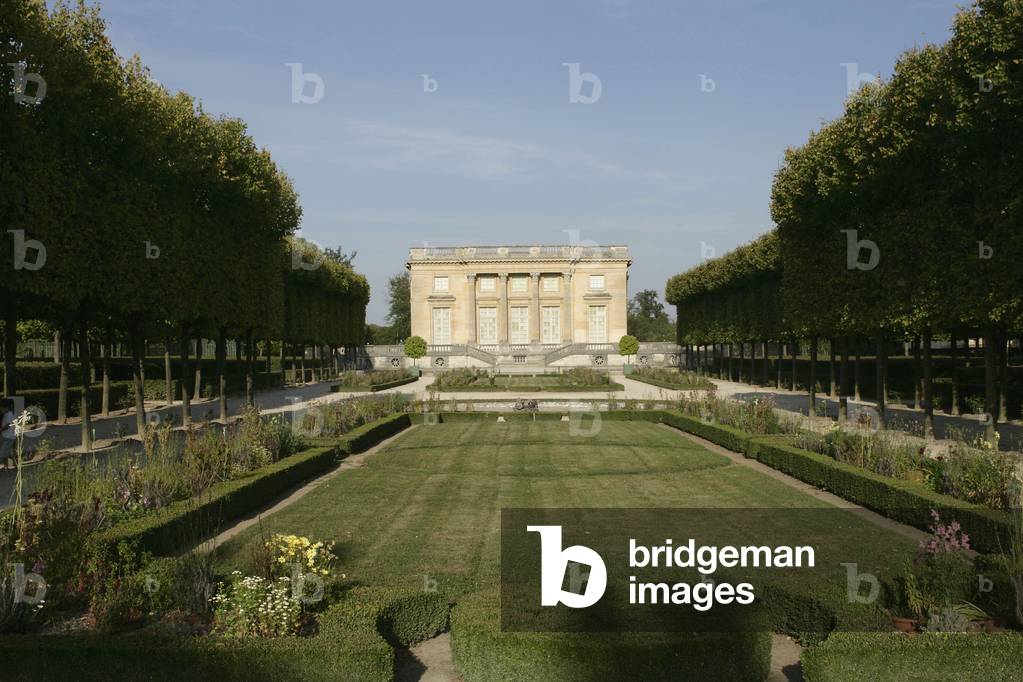 Le Peer Trianon a Versailles, architect Jacques Anges Gabriel, 1760-1764. Parc du Chateau de Versailles (Yvelines, Ile de France).