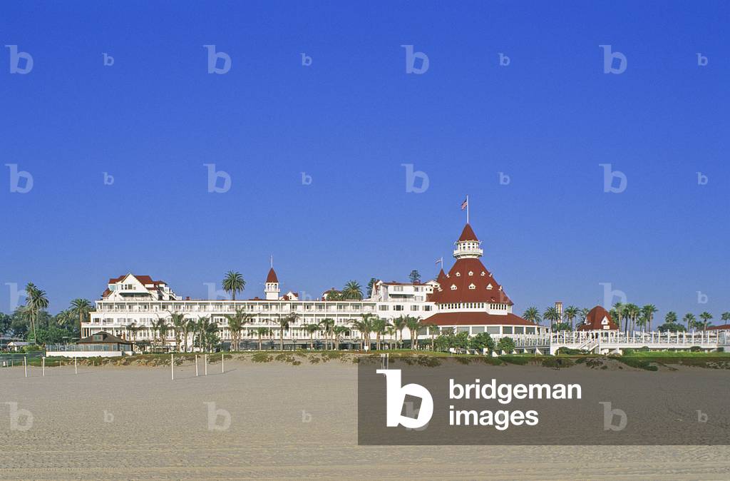 L'hotel del Coronado in San Diego (California, United States).