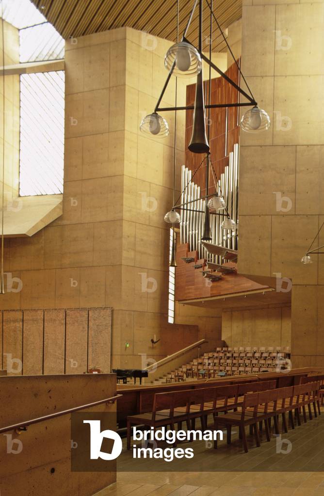 Cathedrale Notre Dame des Anges, 555 West Temple Street, Los Angeles (California, USA). Architect Rafael Moneo, 2002.