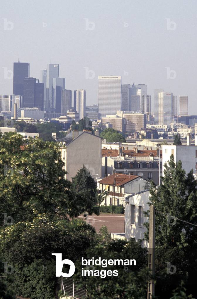 Meudon with the Defense (Hauts de Seine) in the background.