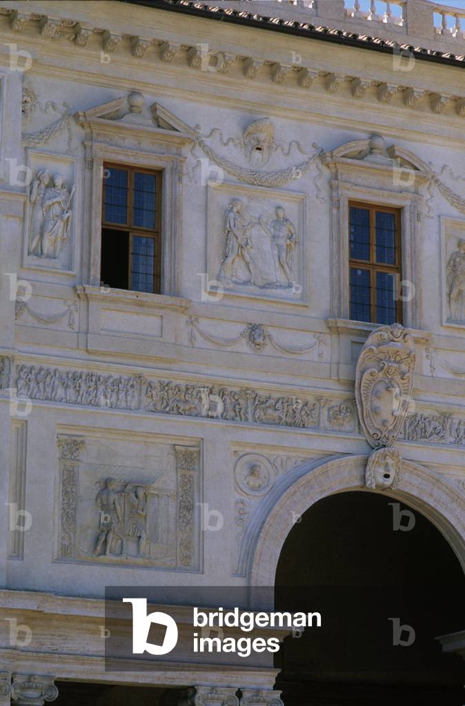 Villa Medicis in Rome, Italy. Photography 15/01/00.