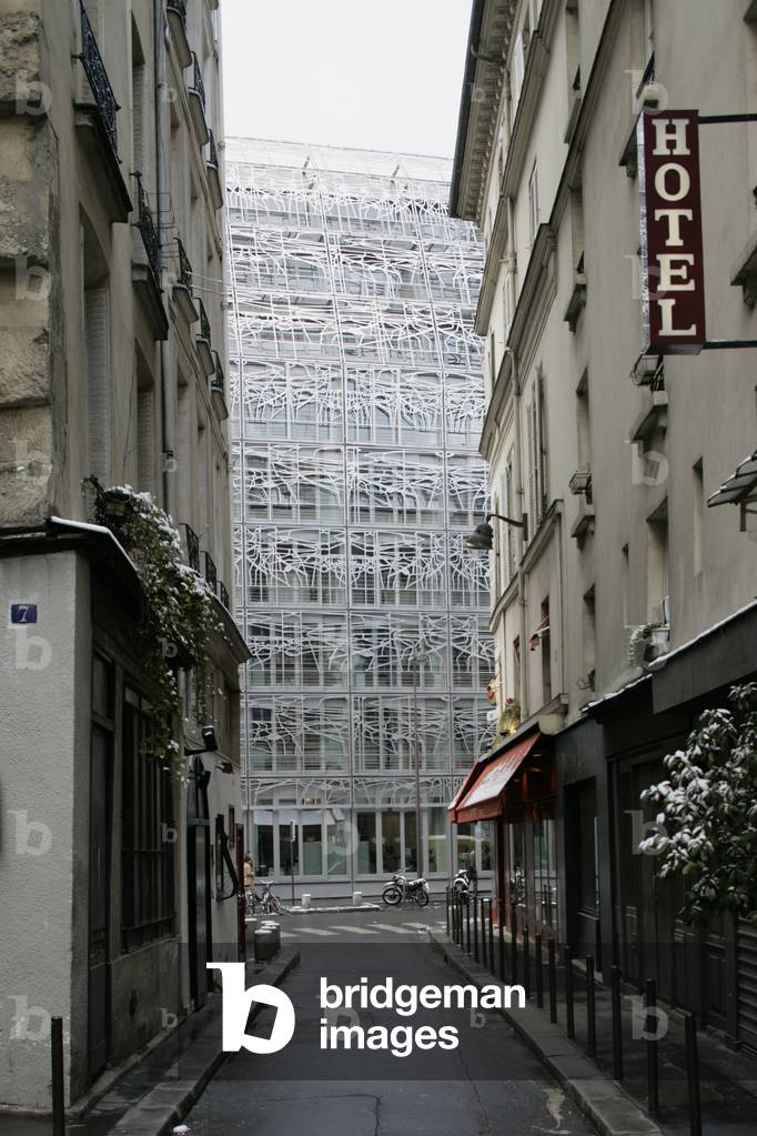 The Ministry of Culture and Communication, 182 rue Saint Honore, Paris. Architect Francis Soler, realisation 2004. Photography 23/02/05.