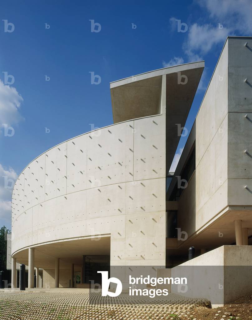History of the Great War in Peronne, Somme, Picardie, France.. Architecture by Henri Ciriani, 1992. Photography 1992