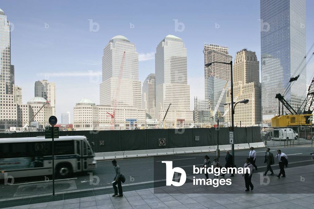 Ground Zero in Manhattan, New York, United States.