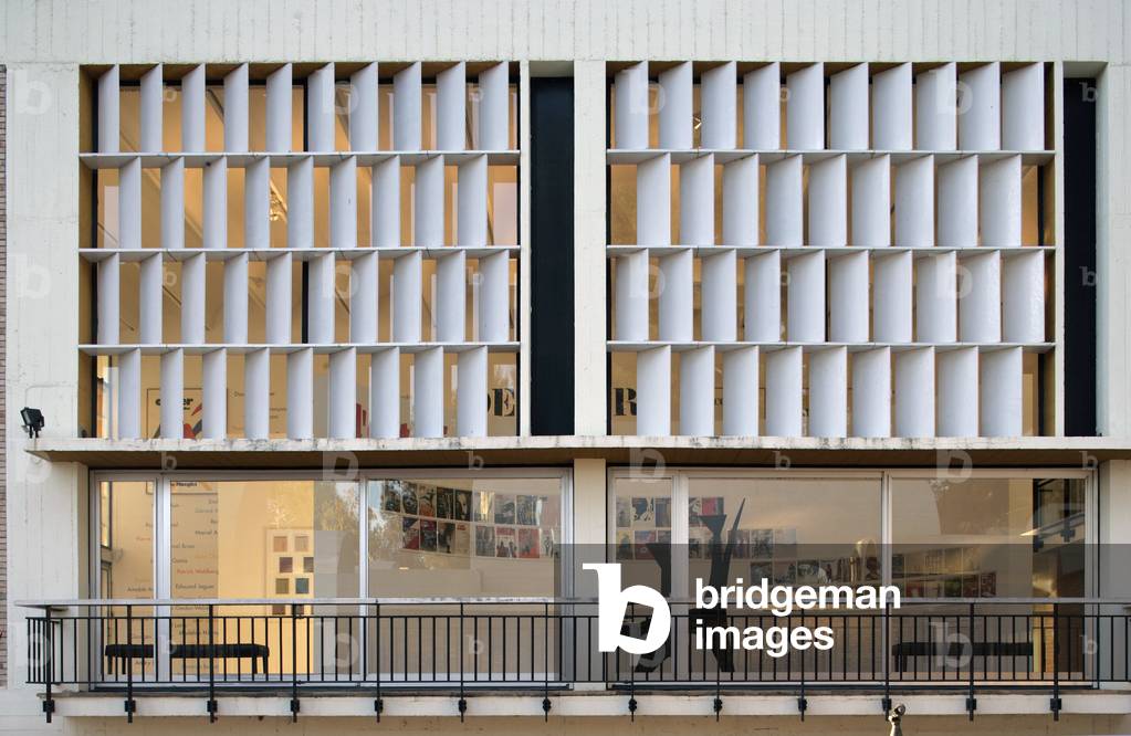 The Adrien et Marguerite Maeght Foundation in Saint-Paul de Vence, Saint Paul de Vence, Alpes Maritimes (Alpes-Maritimes), Provence-Alpes-Cote d'Azur (Provence Alpes Cote d'Azur). Architecture by Luis Sert, 1964. Photography 27/01/07