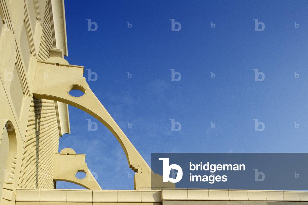 Accommodation Les Arenes de Picasso a Noisy Le Grand, Marne la Vallee (Seine et Marne). Architect Manolo Nunez Yanowsky, 1985. Photography 1985.