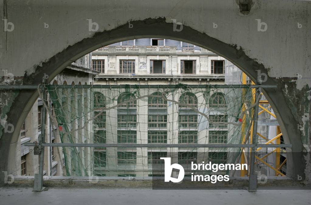 Chantier des Grands Moulins de Paris 13th arrondisssement. Architect Rudy Ricciotti, 2004. Photography 30/06/05.