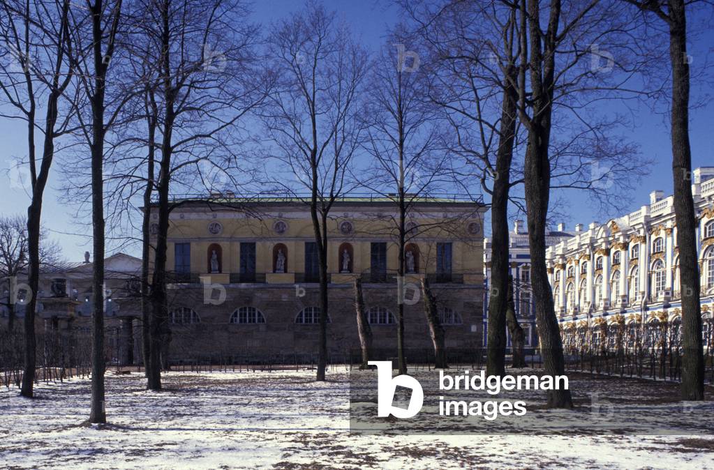 Catherine's palace in Pushkin (Russia). Construction 1756, architect Francesco Bartolomeo Rastrelli (1700-1771).