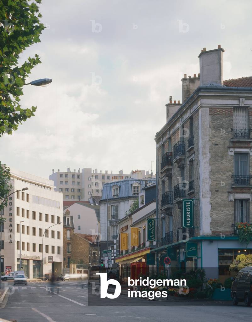 Social housing, Avenue Victor Cresson a Vanves (Hauts de Seine).