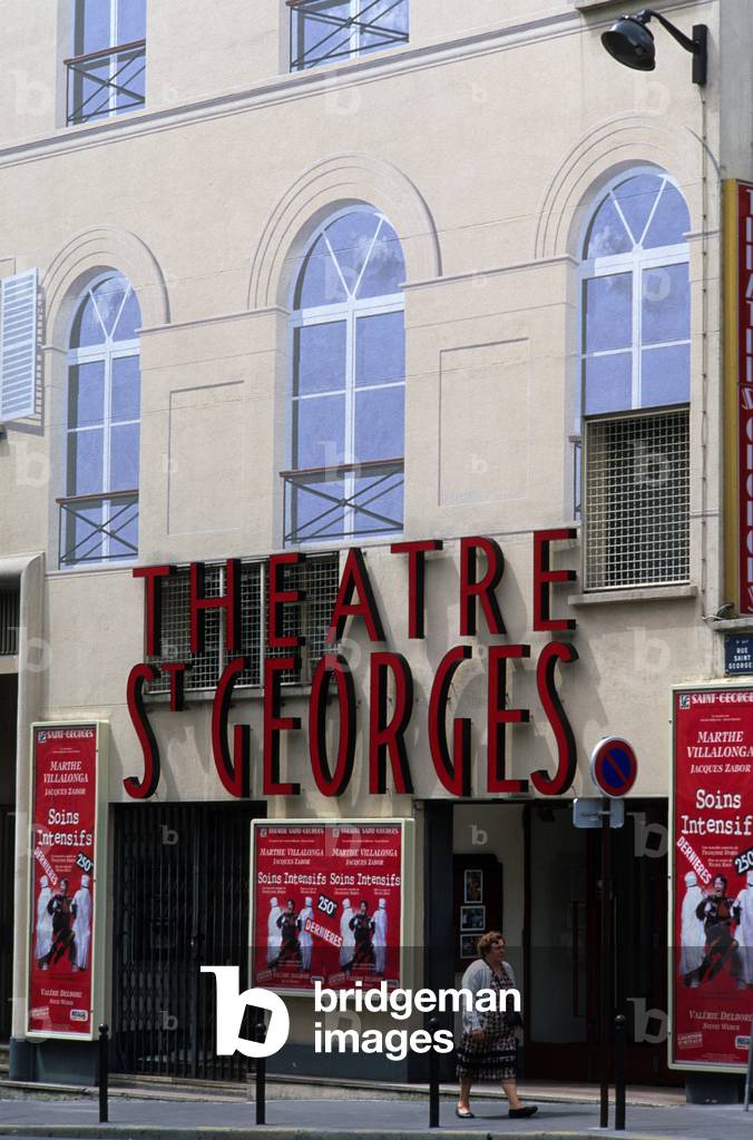 Theatre Saint Georges in Paris 9th.