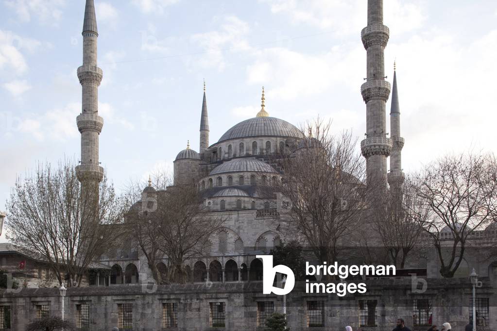 Blue Mosquee in Istanbul Blue Mosquee - Sultan Ahmed Religious Complex - Istanbul - 1616 - Davut Aga -