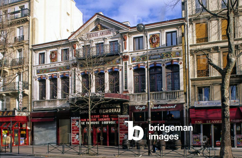 The Theatre Antoine, Bd de Strasbourg, Paris 10th.