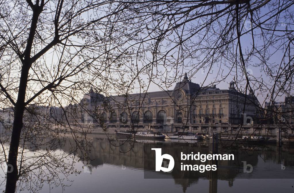 Musee d'Orsay, 1 rue de Bellechasse, Paris 75007. Architects of rehabilitation: ACT Architecture and Gae Aulenti, 1980-1986. Former Gare d'Orsay, built by Victor Laloux and inaugurated for the Universal Exhibition in Paris on 14 July 1900. Saving from demolition, the former station became a museum for national art collections from 1850 to 1914.