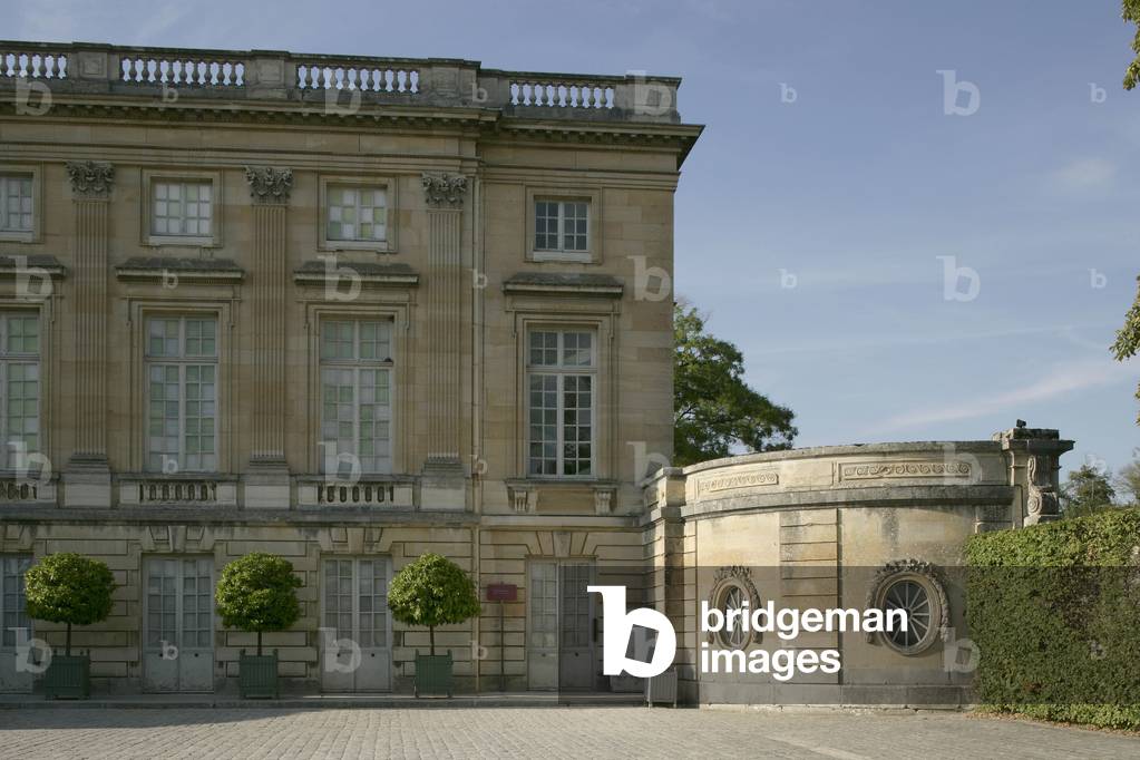 Le Peer Trianon a Versailles, architect Jacques Anges Gabriel, 1760-1764. Parc du Chateau de Versailles (Yvelines, Ile de France).