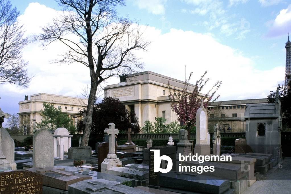 Passy cemetery in Paris.