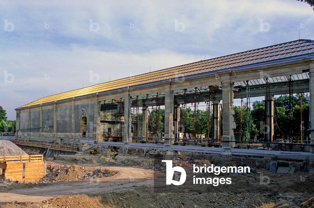 Renovation of the Musee de l'Orangerie, Jardin des Tuileries, Paris.