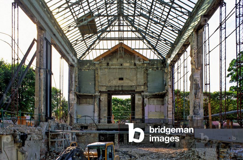 Renovation of the Musee de l'Orangerie, Jardin des Tuileries, Paris.