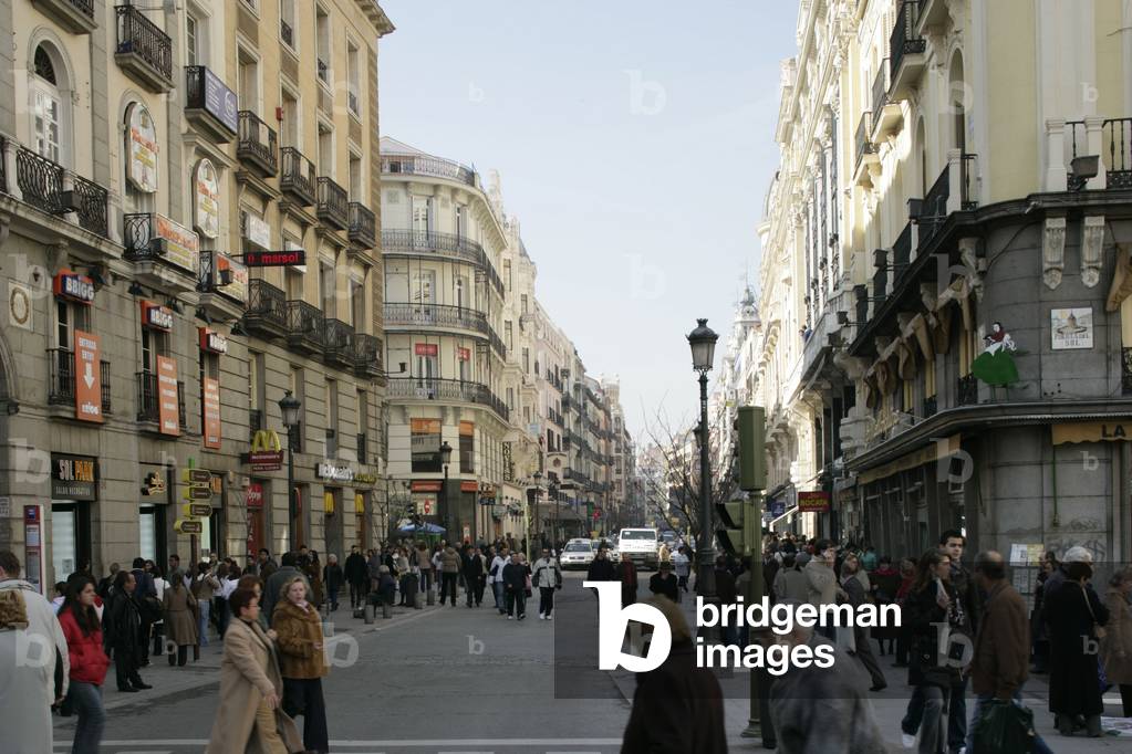 Urban centre in Madrid (Spain).