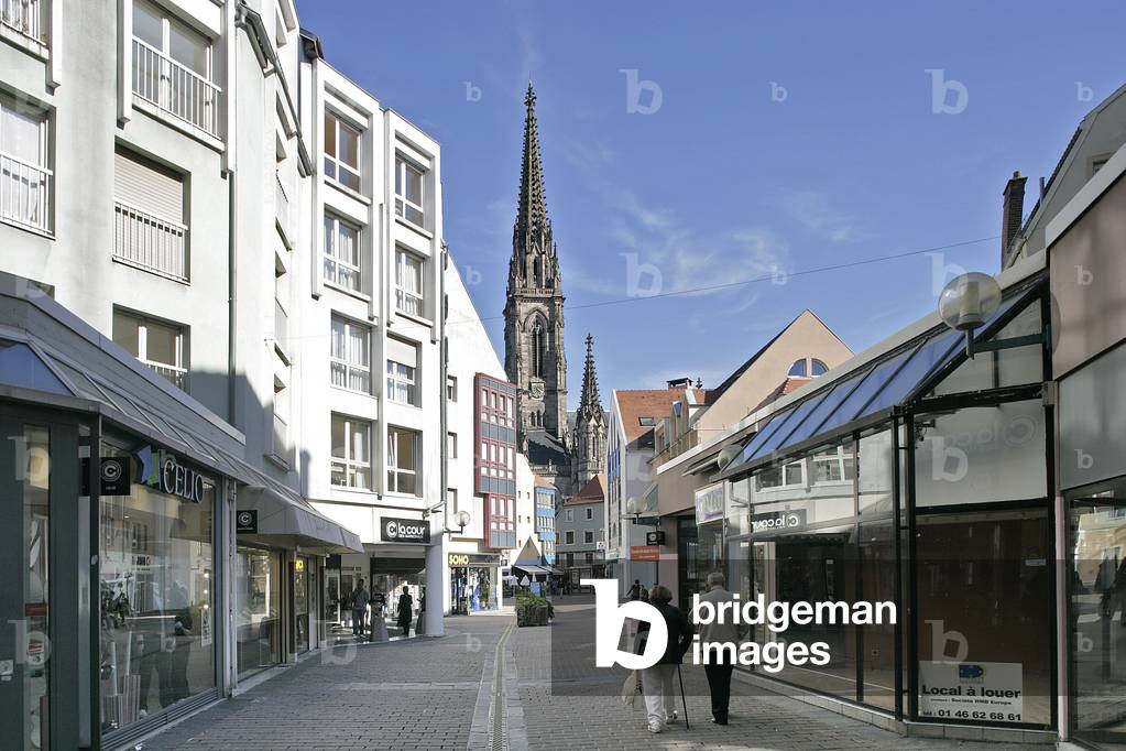Place des Marechaux in Mulhouse (Haut Rhin)