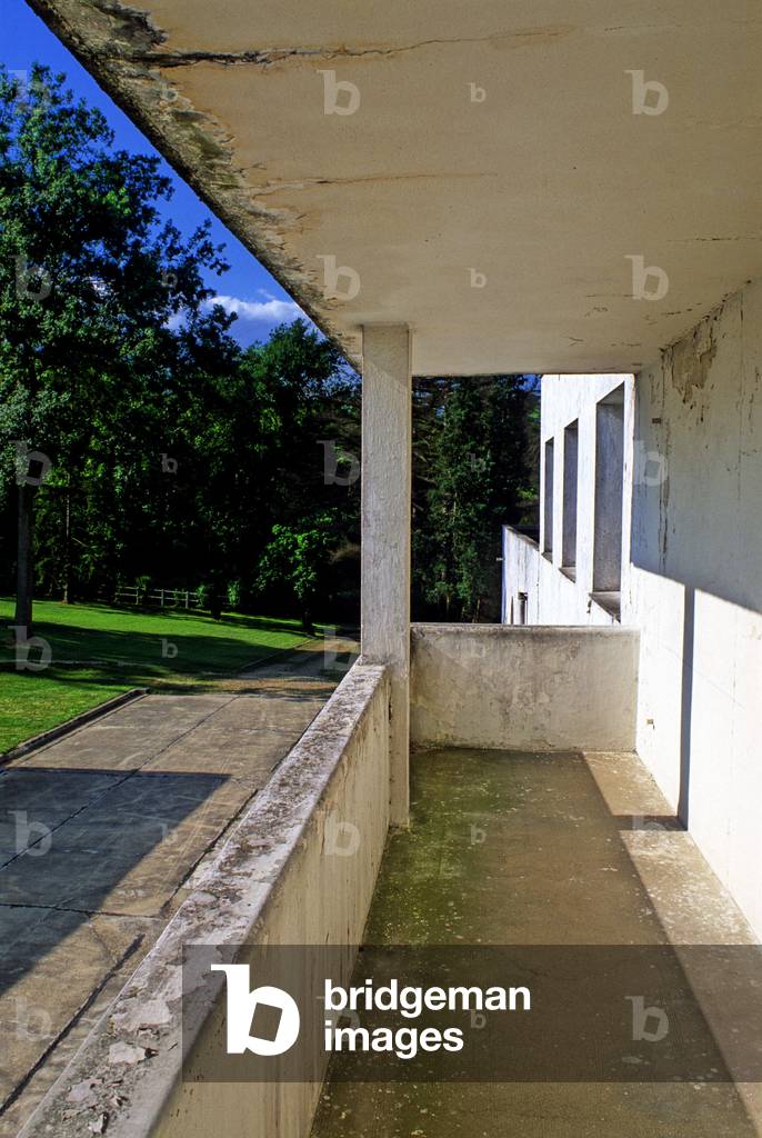 Villa Poiret in Mezy sur Seine (Les Yvelines). Construction 1924, architect Rob Stevens Mallet (1886-1945). Built for designer Paul Poiret.Photography 2000.