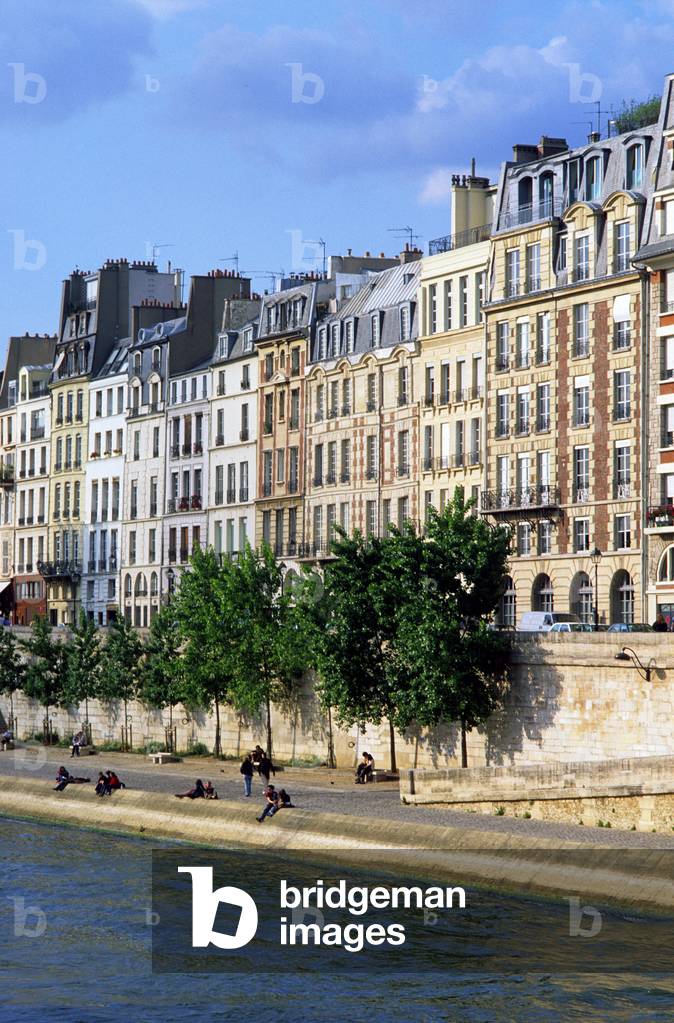Quai de l'Horloge in Paris.