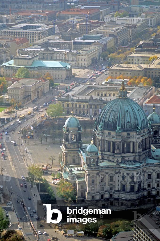 The Dome of Berlin (Germany), on Marx Engels Platz. Architects Julius Carl and Otto Raschdorff, 1894- 1905.
