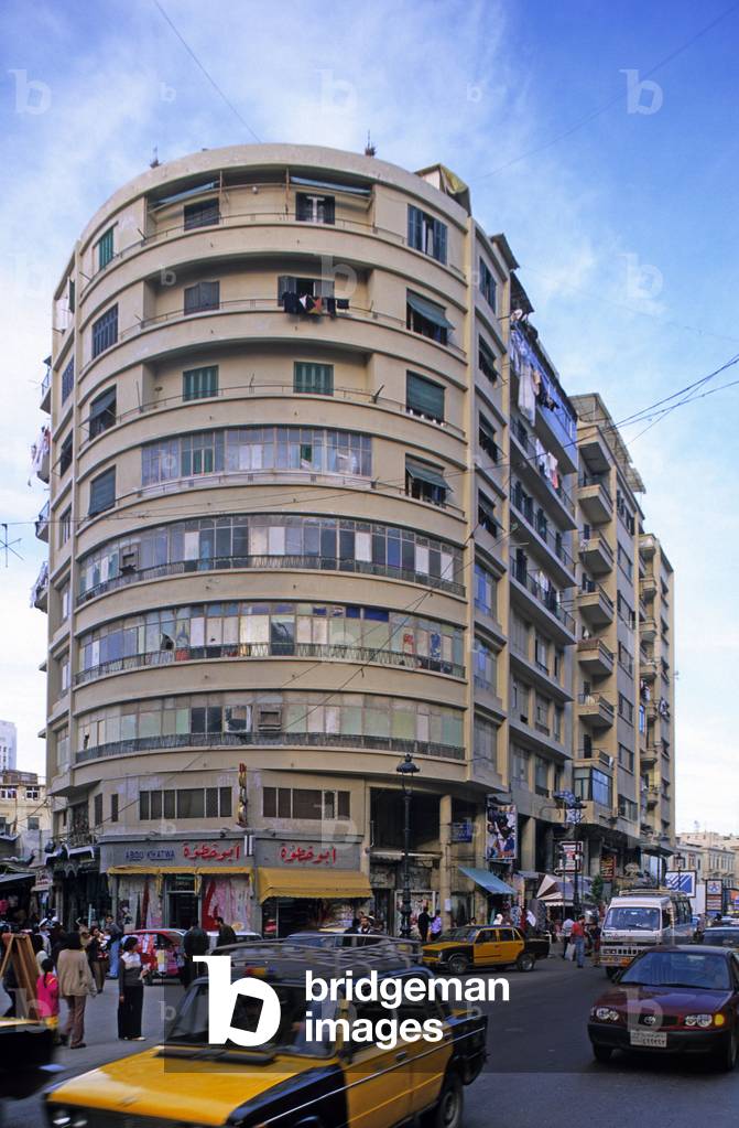 The cornice in Alexandria (Egypt).
