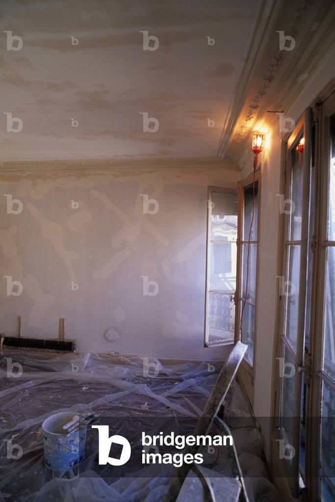 Renovation works of a Parisian apartment (Flat under renovation in Paris), Paris 11.