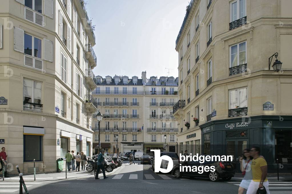 La rue du Roi de Sicily in Paris 4th arrondissement.