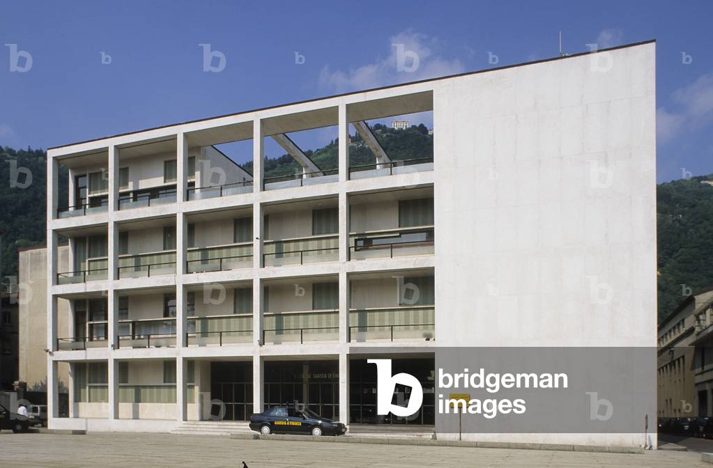 The House of the People, ex Casa del Fascio (former House of Fachism) in Come in Italy. Architect Guiseppe Terragni (1904-1943), realisation 1932-1936.