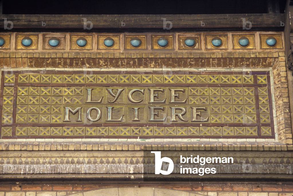 Lycee Moliere in Paris 16th arrondissement.