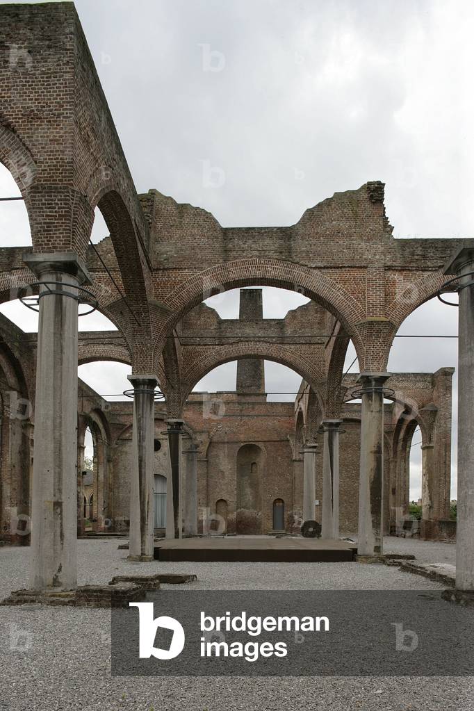 The Grand Hornu, now the Museum of Contemporary Arts, near Mons in Belgium. Architect Pierre Hebbelinck, 2002.