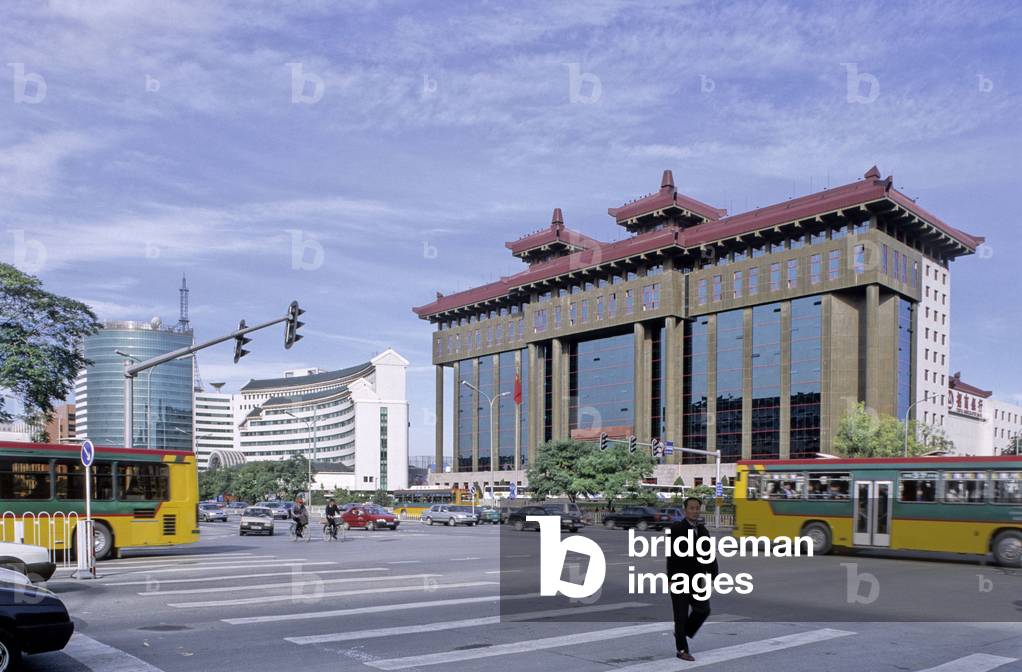 Chang'an Avenue in Pekin, China.