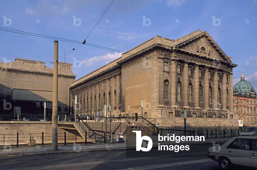 The Pergamonnumseum (Pergamon Museum), before its restoration, Museum Island in Berlin (Germany). Construction 1909-1930, architects Ludwig Hoffmann (1852-1932) and Alfred Messel (1853-1909). Photography 10/08/03.