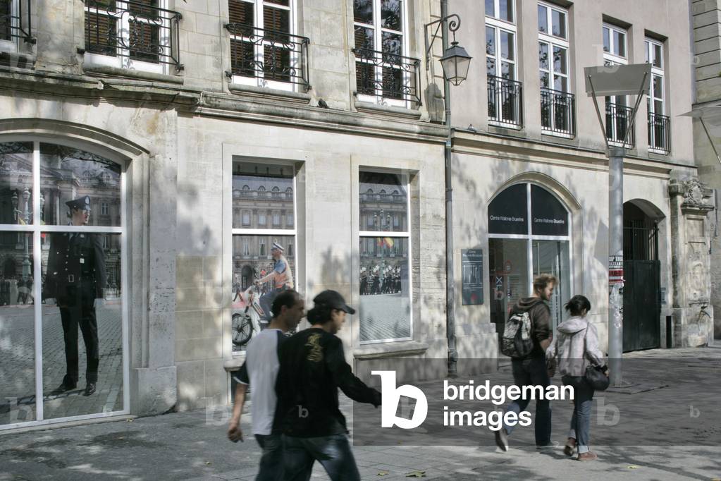 Le centre Wallonie Bruxelles, Rue Saint Martin, Paris 4th arrondissement.