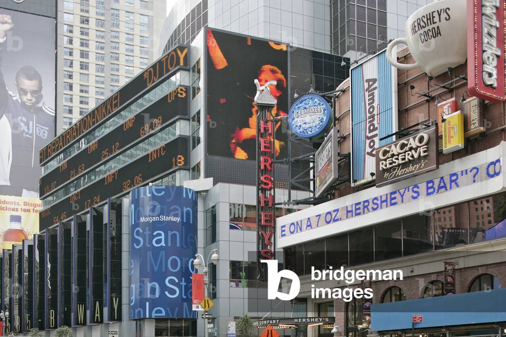 Times Square in New York (United States).