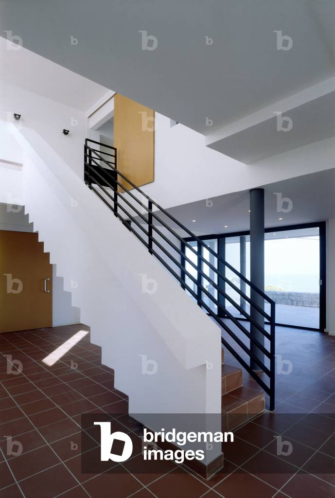 Corsican house in Ajaccio. Architecture of Soule Jean-Sebastien and Duriez Marie-Christine, 1996. Photography 1996