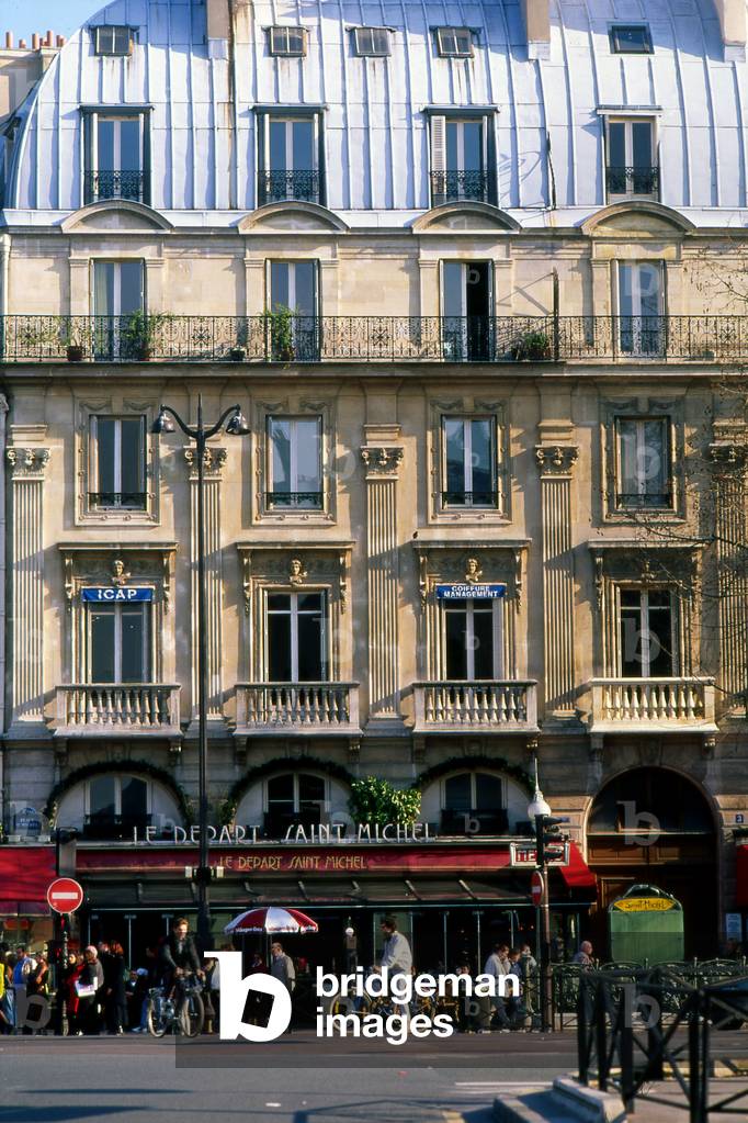 Boulevard Saint Michel in Paris.