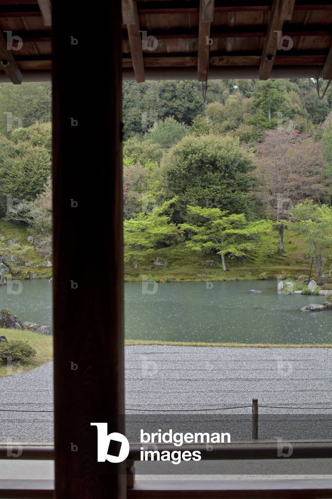Tenryu-ji, a Buddhist temple in Kyoto, Japan.