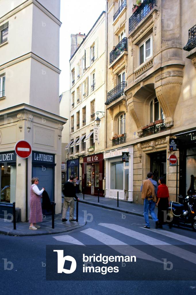 Rue de L'Echaudee in Paris 6th arrondissement.
