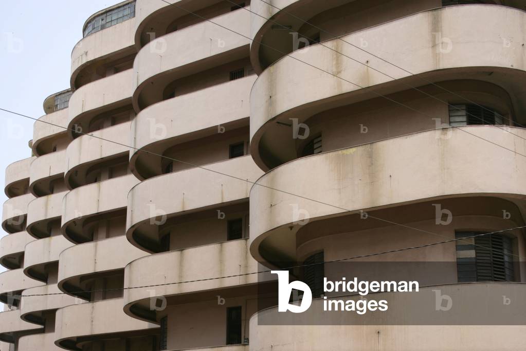 Residential building Solimar, Soledad 205 in Havana, Cuba.