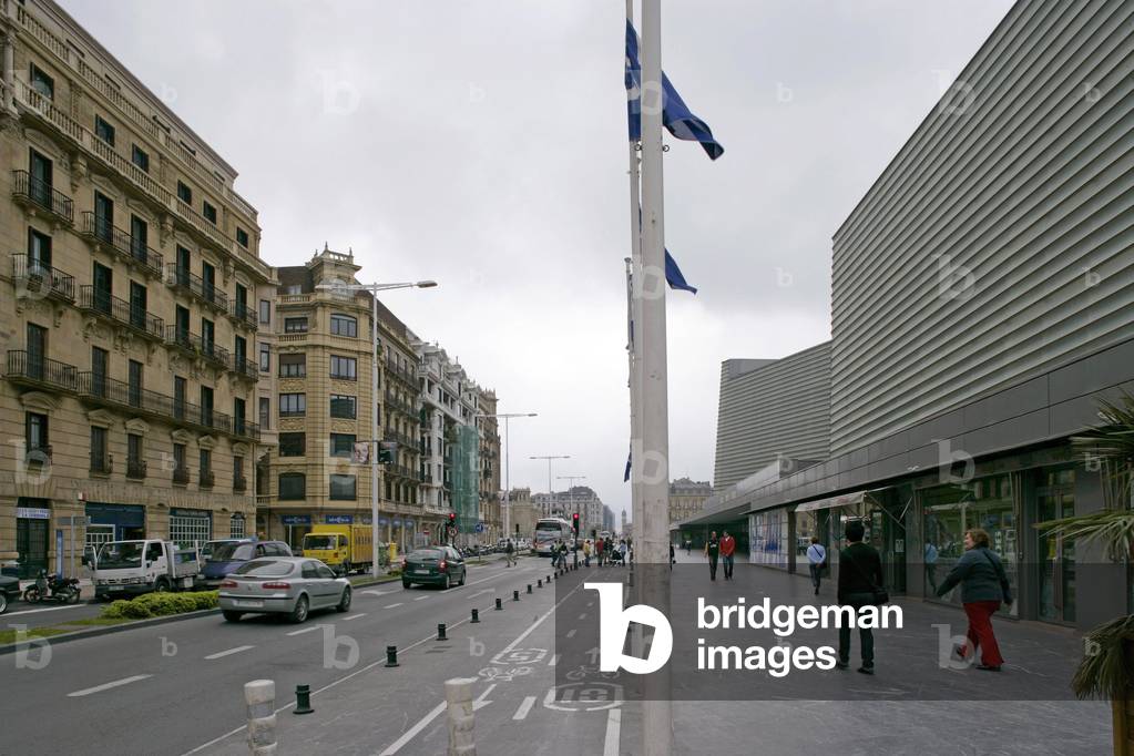 The Kursaal in San Sebastian, Spain. Architecture by Rafael Moneo, 1999. Photography 05/05/06