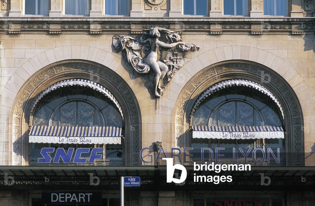 Gare de Lyon, Paris 75012. Architecture by Marius Toudoire (1852-1922), 1900. Photography 03/05/02