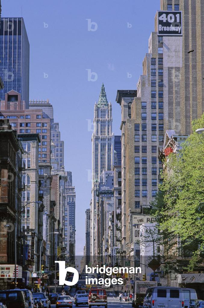 Broadway Avenue in Manhattan New York (United States).