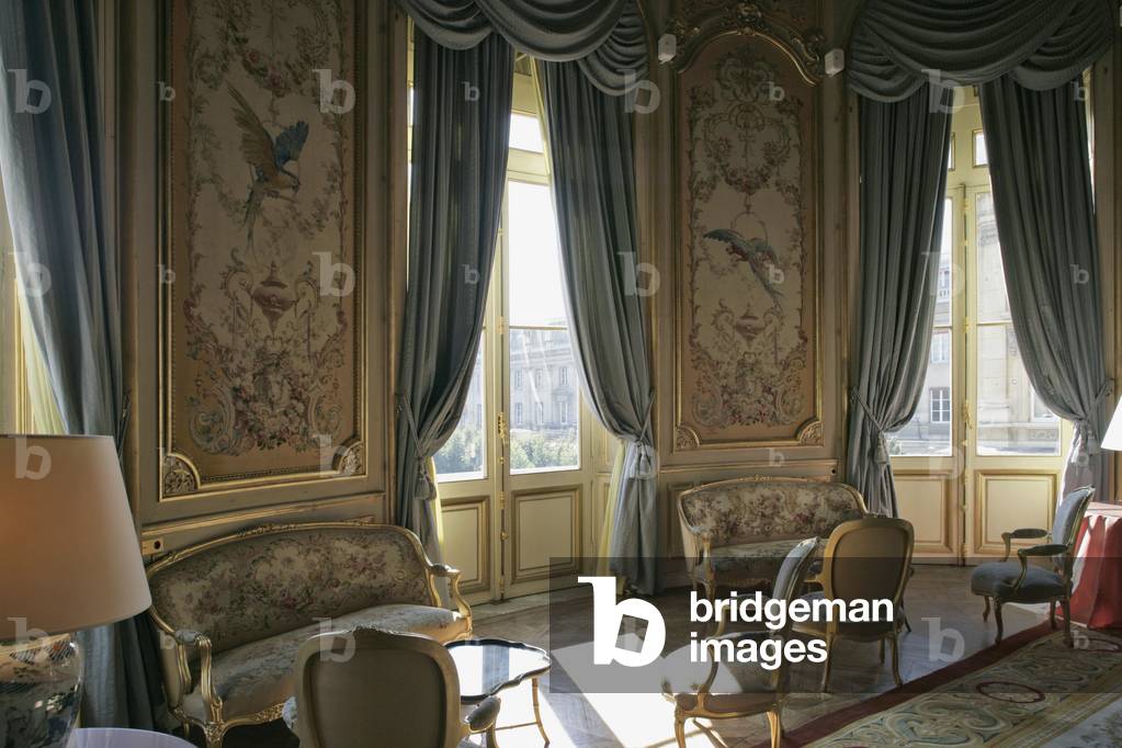 Salon du Ministere des Affaires Etrangeres et Europeennes, 37 quai d'Orsay, Paris 7, architect Jacques Lacornee, 1856.