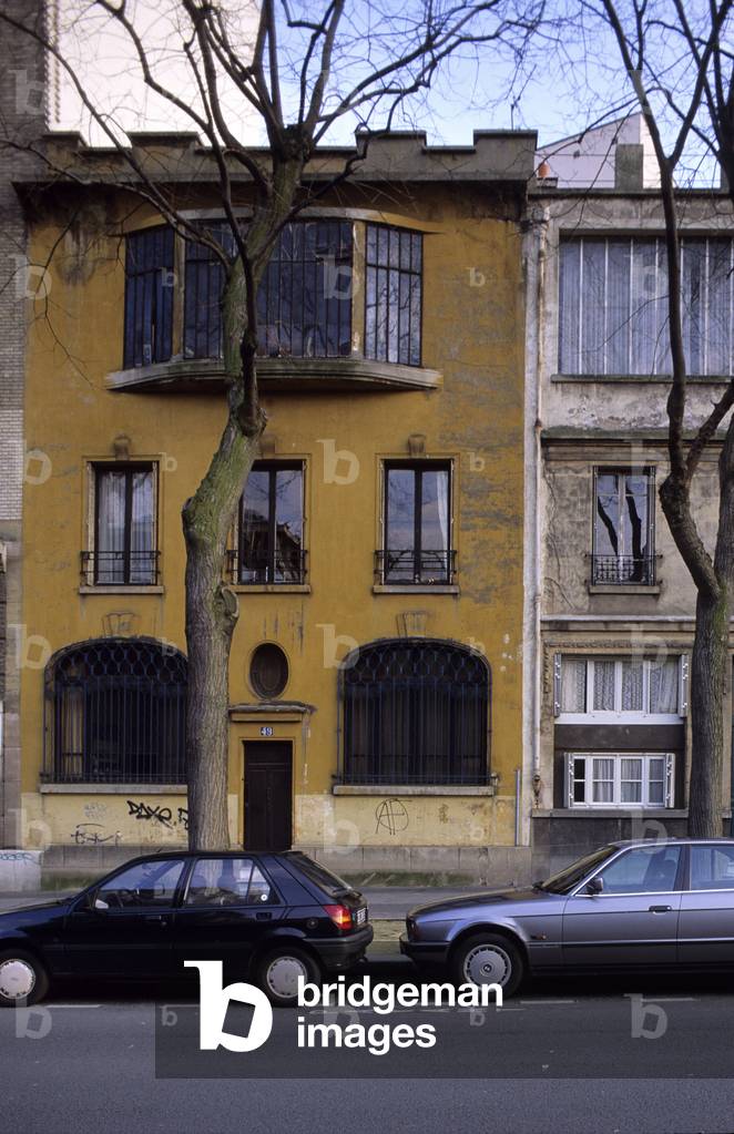 Artist workshop, Avenue Reille in Paris 14th arrondissement.